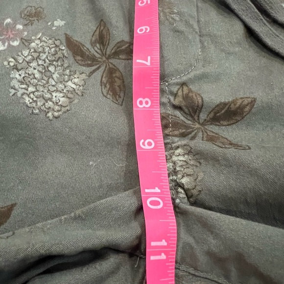 DEMOCRACY Floral Patterned Elastic waist Drawstring Womens Shorts, Size 10 NWOT - Picture 6 of 12